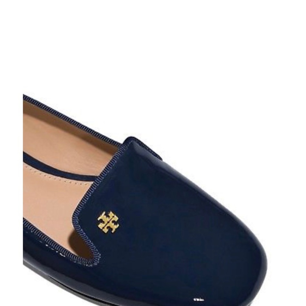 Tory Burch Samantha Loafer blue patent leather 7 - Picture 3 of 8